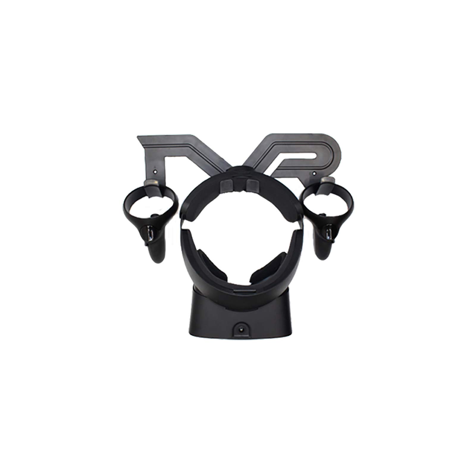 LICHIFIT VR Headset Wall Mount Stand Holder for Oculus Quest 3 & Quest 2 - Space-Saving VR Accessories Organizer for Living Room, Gaming Room & Office
