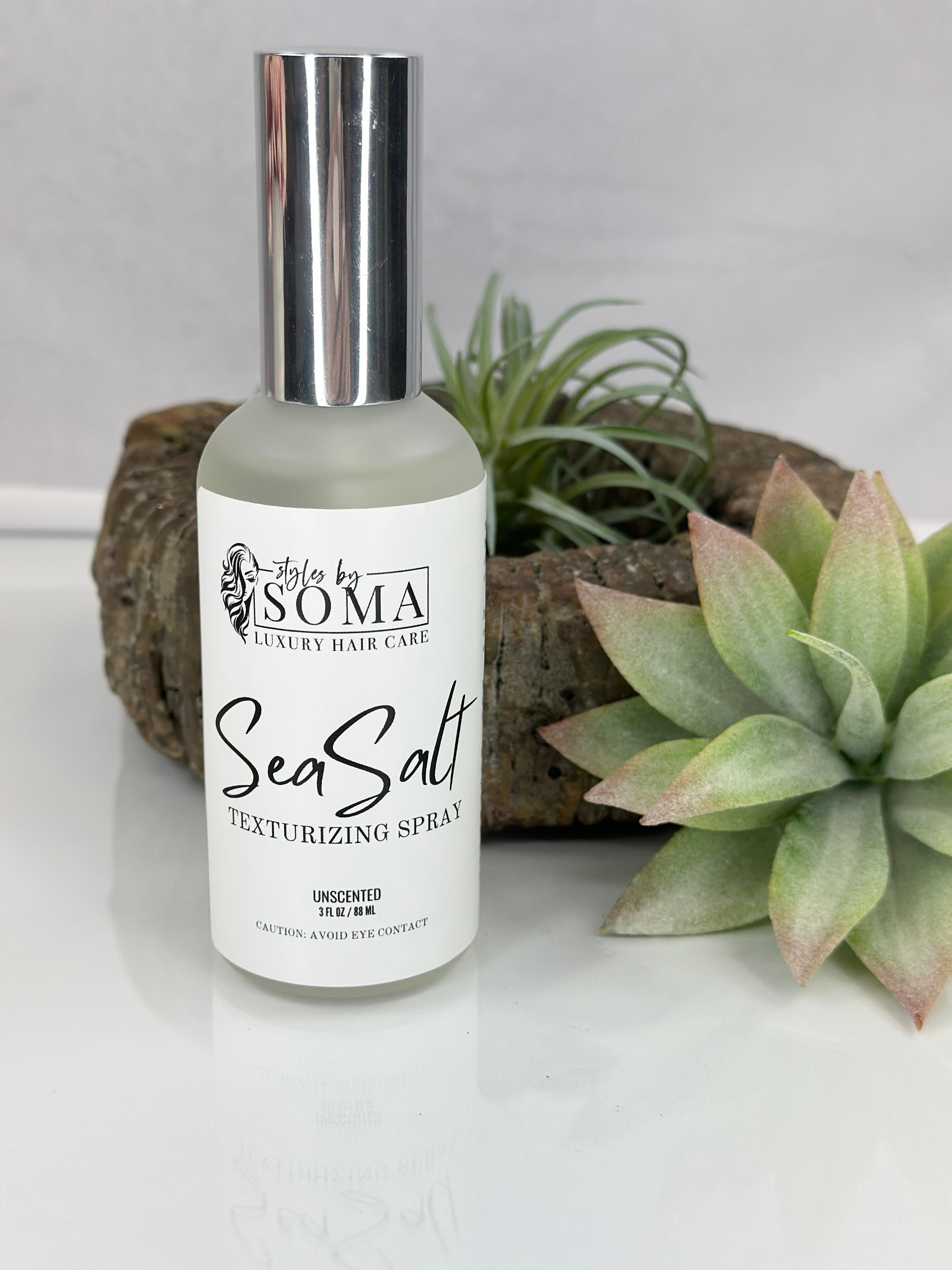 SEA SALT Texturizing Spray for Beach Waves - Volumizing Hair Styling Spray for Natural Texture & Hold - Perfect for Beach Days, Parties & Everyday Hairstyles