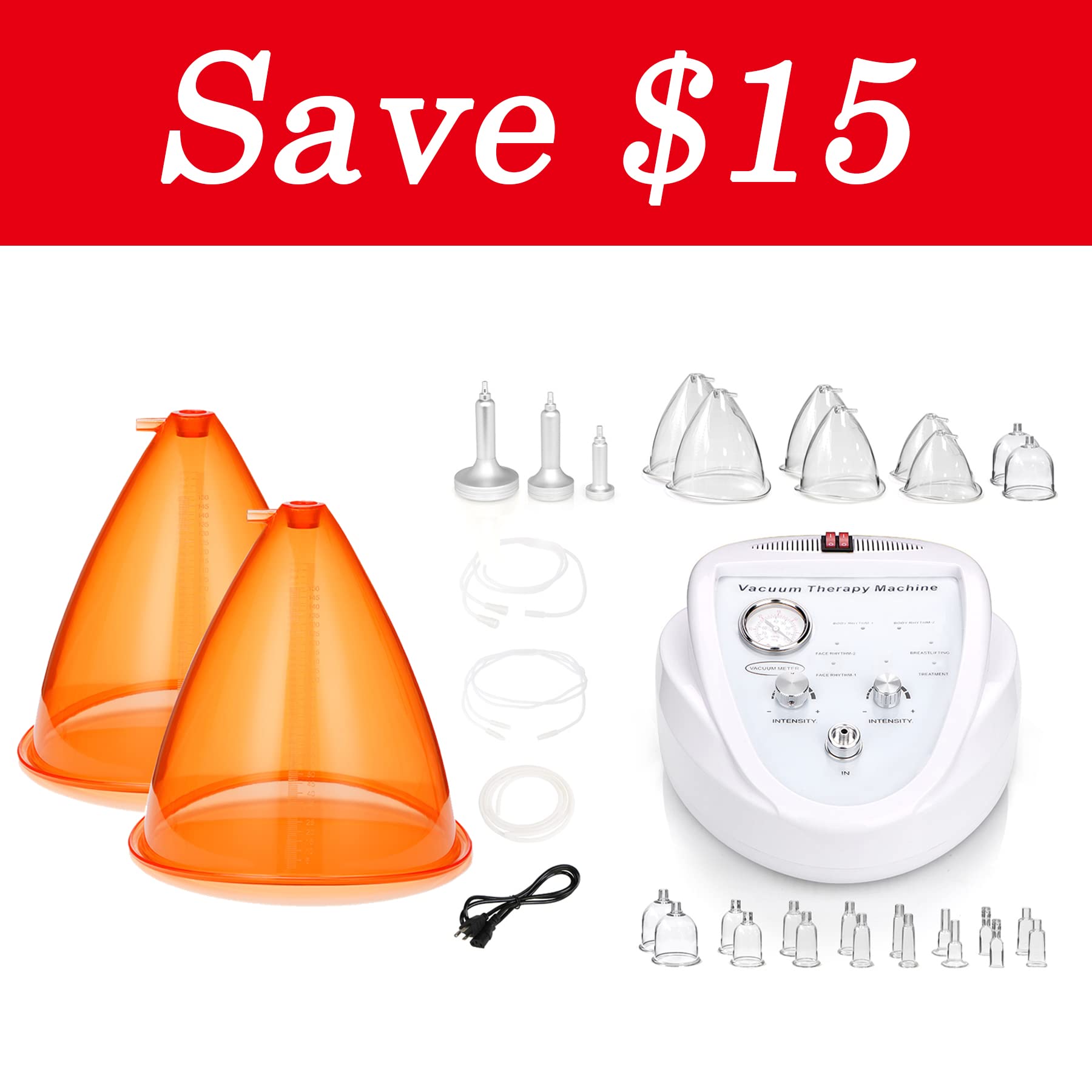 150ML Large Cup Body & Face Massage Machine - Professional Beauty Tools for Cellulite Reduction & Skin Tightening - Perfect for Home Spa & Relaxation