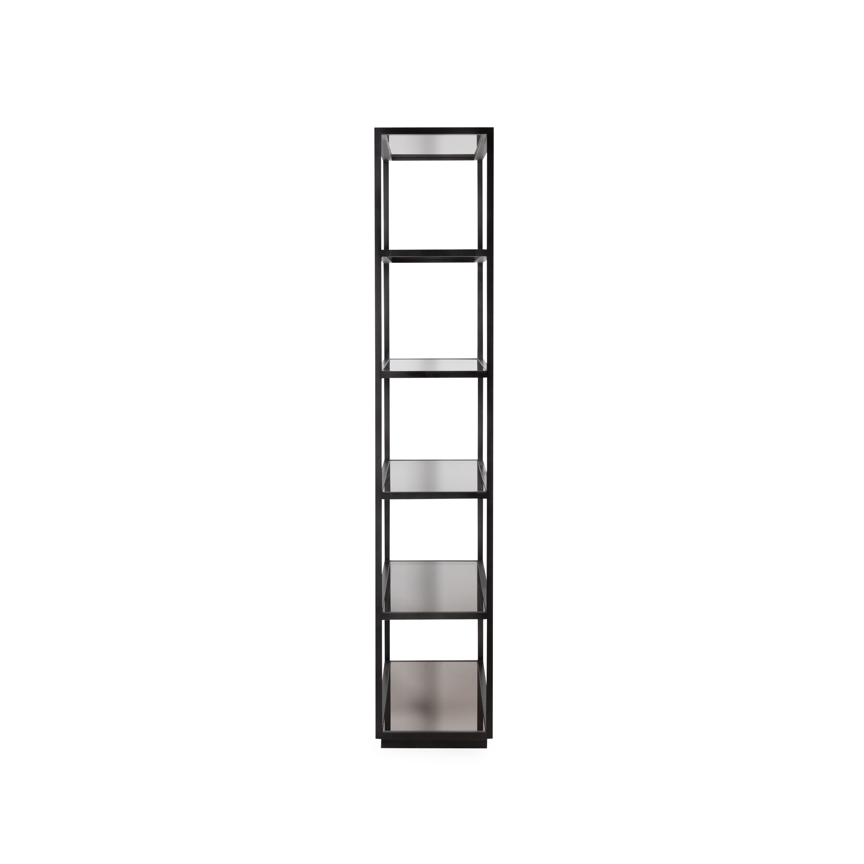 Sandro Modern Wood Bookcase with 5 Shelves - Stylish Home Office Storage Furniture for Living Room, Bedroom & Study