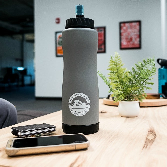 Vostok 34 oz Vacuum Insulated Stainless Steel Water Bottle - Leakproof, BPA-Free for Hiking, Gym & Outdoor Activities