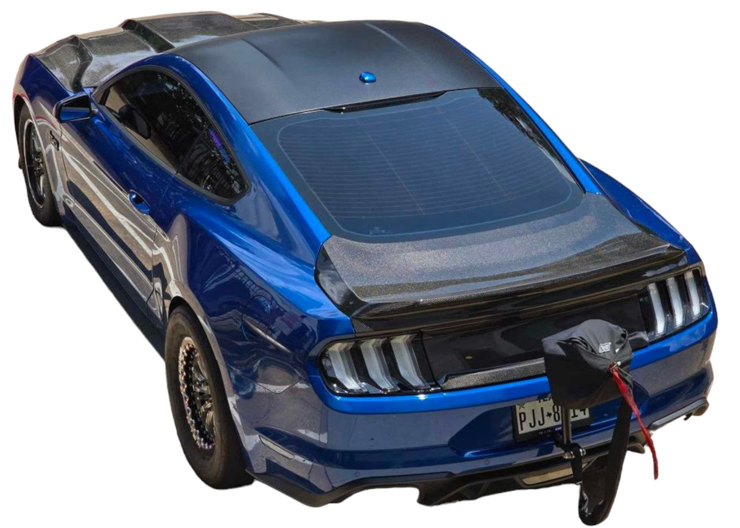 2015-2022 Ford Mustang S550 Parachute Mount Kit - Compatible with 2014-2022 Models | Drag Racing & High-Speed Performance Accessory