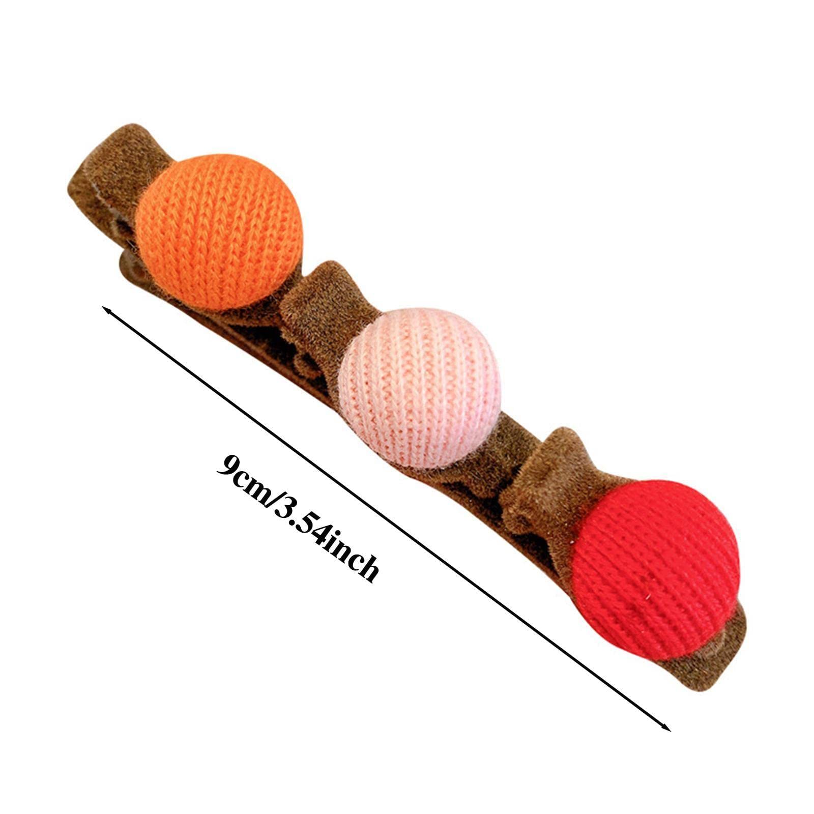 ESBANT 1pc Elegant Children's Hair Clip Set - Braid Hairpins, Bangs Holders, Barrettes & Hair Ties for Girls | Sweet Hair Accessories for School, Parties & Daily Styling