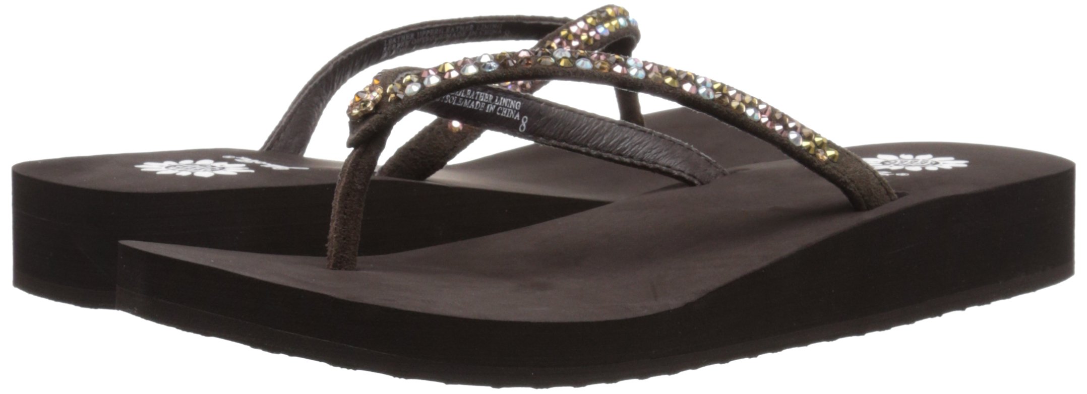 Yellow Box Women's Jello Sandal - Comfortable Summer Flip Flops with Cushioned Footbed | Perfect for Beach, Pool, and Casual Outings