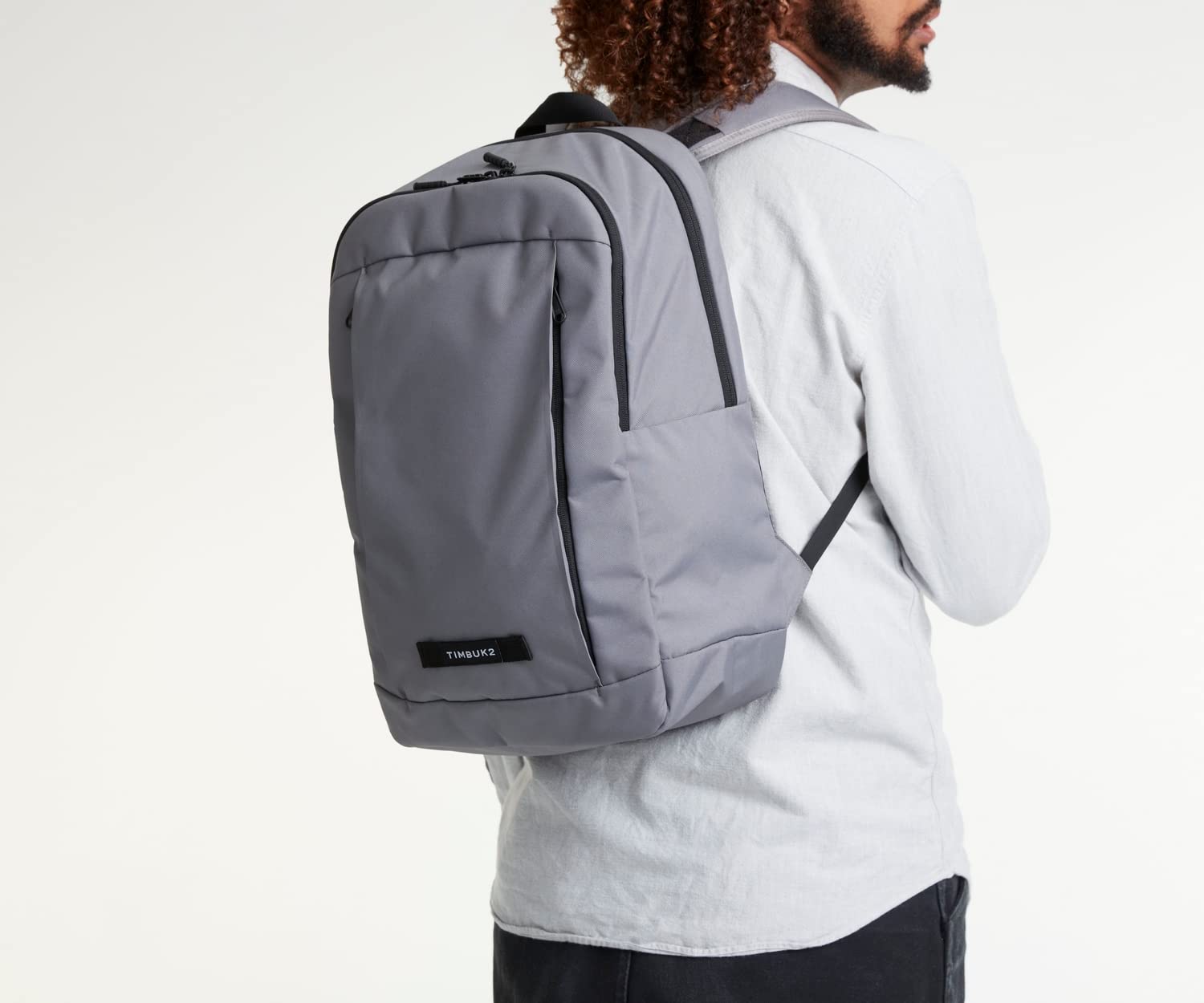 Timbuk2 Parkside Laptop Backpack 2.0 - Eco-Friendly Gunmetal Gray Water-Resistant Work & Travel Backpack for Men & Women - Perfect for Office, Commuting & College Students