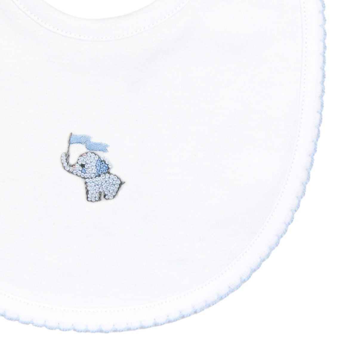 Cute Baby Animals Embroidery Bib for Boys - Soft & Absorbent Drool Bibs for Infants - Perfect for Feeding, Teething & Everyday Use