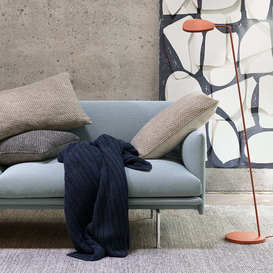 Muuto Ample Throw Blanket - Soft & Cozy Knit Blanket for Sofa, Bed & Lounge - Perfect for Home Decor, Gifts & Winter Warmth
