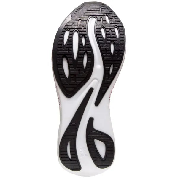 Brooks Men's Hyperion Max Running Shoes - Lightweight & Cushioned for Marathon Training - White/Black/Nightlife - Perfect for Road Running & Long-Distance Jogging