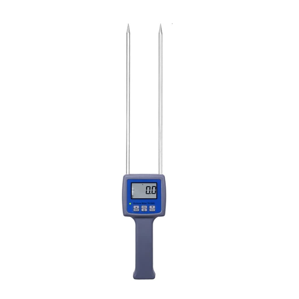 KJHD TK100G Digital Grain Moisture Meter - Portable Moisture Tester for Wheat, Corn, Soybeans, Rice, Barley & More | Perfect for Farmers, Grain Storage & Agricultural Use