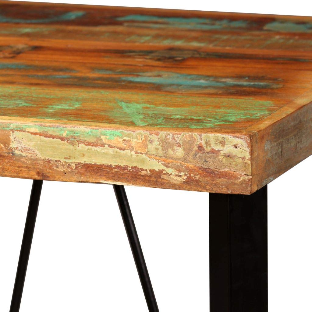 Solid Reclaimed Wood Bar Table 23.6