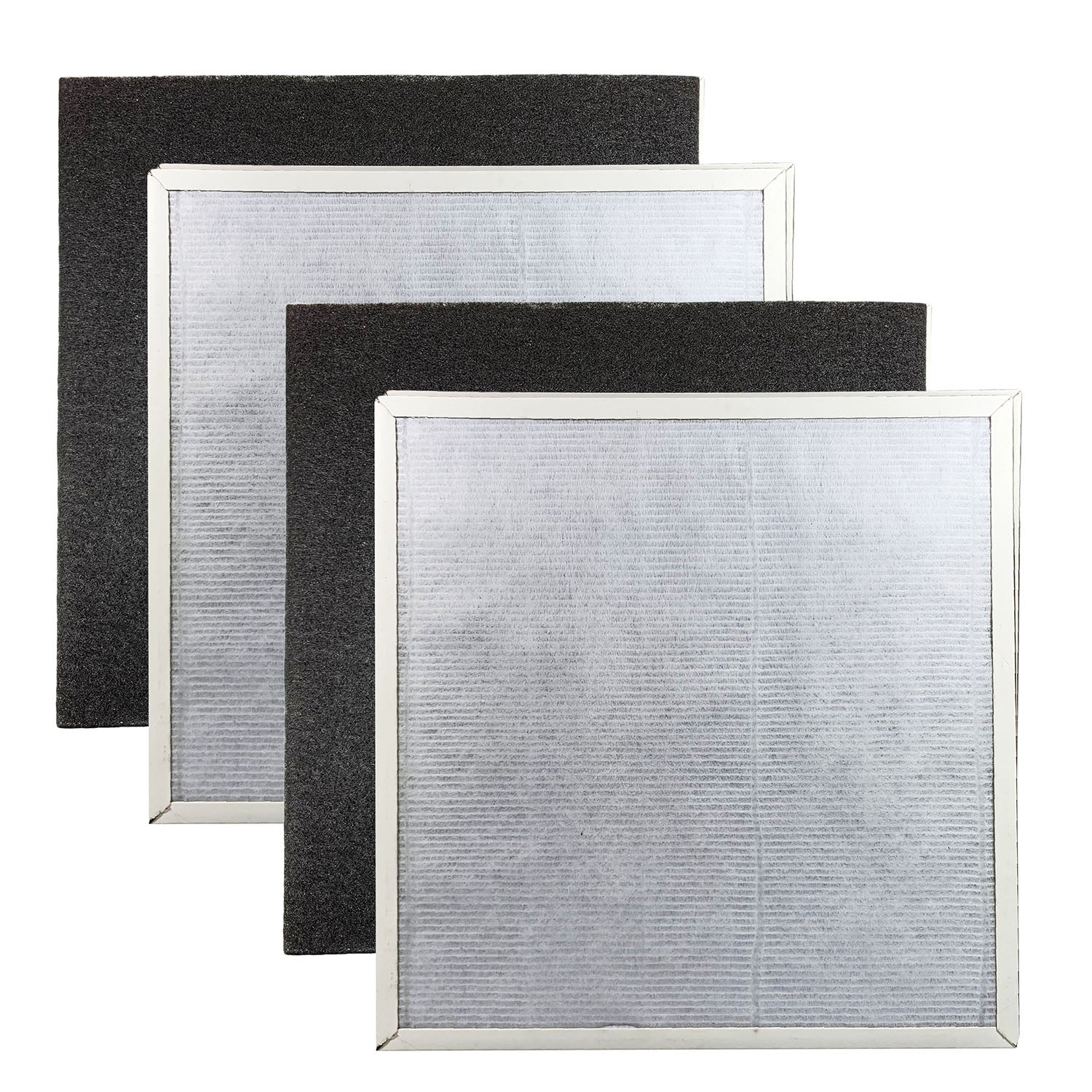 2 Pack LEVOIT Vital 100 Air Purifier Replacement Filters - HEPA & Activated Carbon for Clean Air - Perfect for Home, Office & Bedroom Use