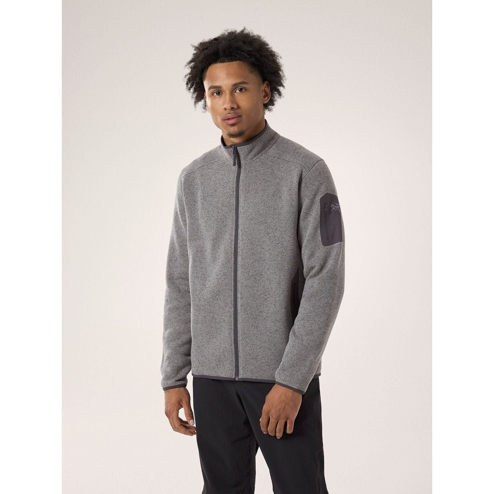 Arc'teryx Men's Covert Cardigan - Lightweight Fleece Zip-Up Sweater for Outdoor & Casual Wear | Hiking, Camping & Everyday Comfort