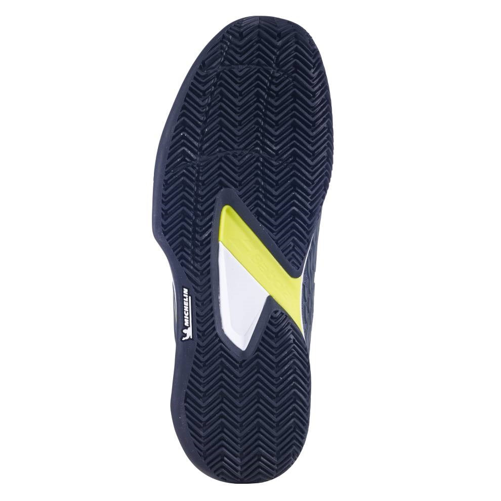 Babolat Propulse Fury 3 Clay Tennis Shoes for Men - Lightweight & Durable Grey/Aero Design - Perfect for Clay Court Matches & Training Sessions
