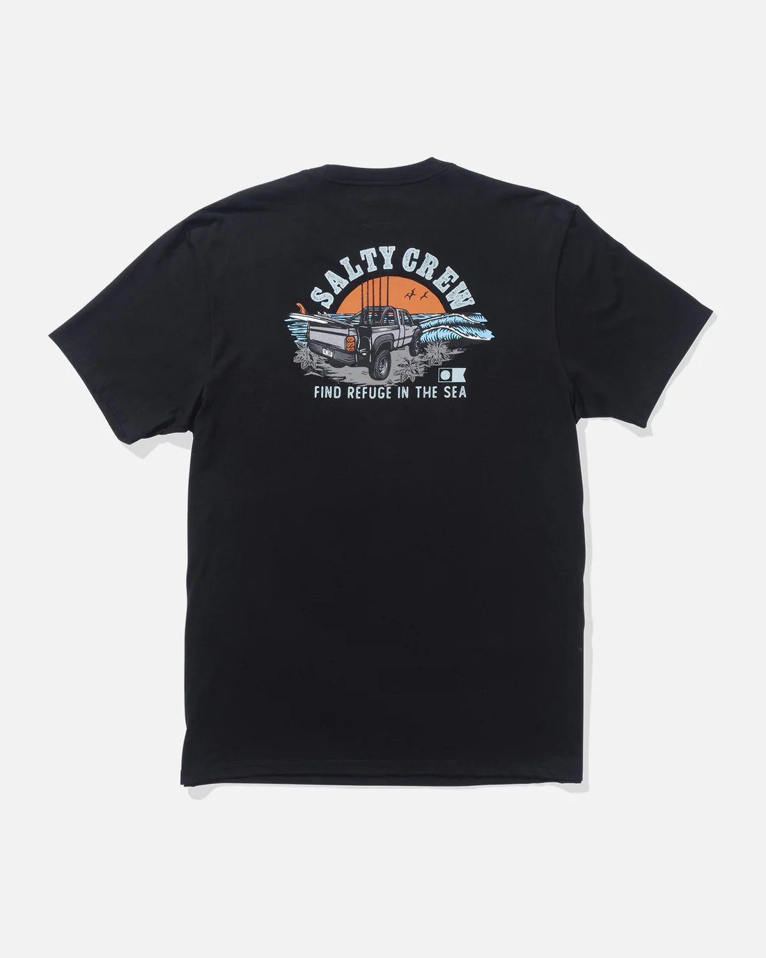 Salty Crew Lifted Premium T-Shirt for Men - Soft Cotton Crew Neck Tee for Surfing, Fishing & Outdoor Activities