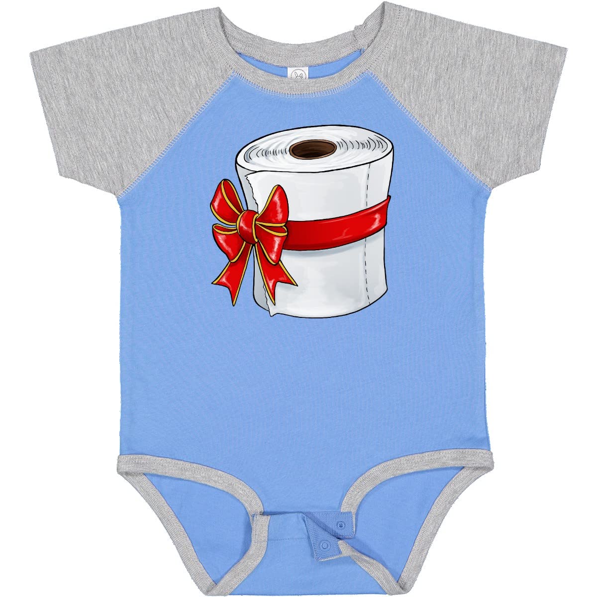 Inktastic Cute Bow Baby Bodysuit - Soft Cotton Infant Onesie for Newborns & Toddlers - Perfect for Birthday, Baby Shower & Photo Shoots