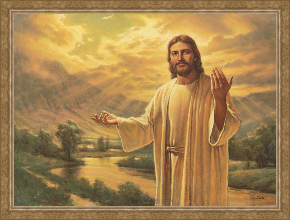 Come Follow Me By Del Parson - Inspirational Christian Wall Art for Home & Church Decor - Perfect for Living Rooms, Bedrooms & Sunday School Classrooms