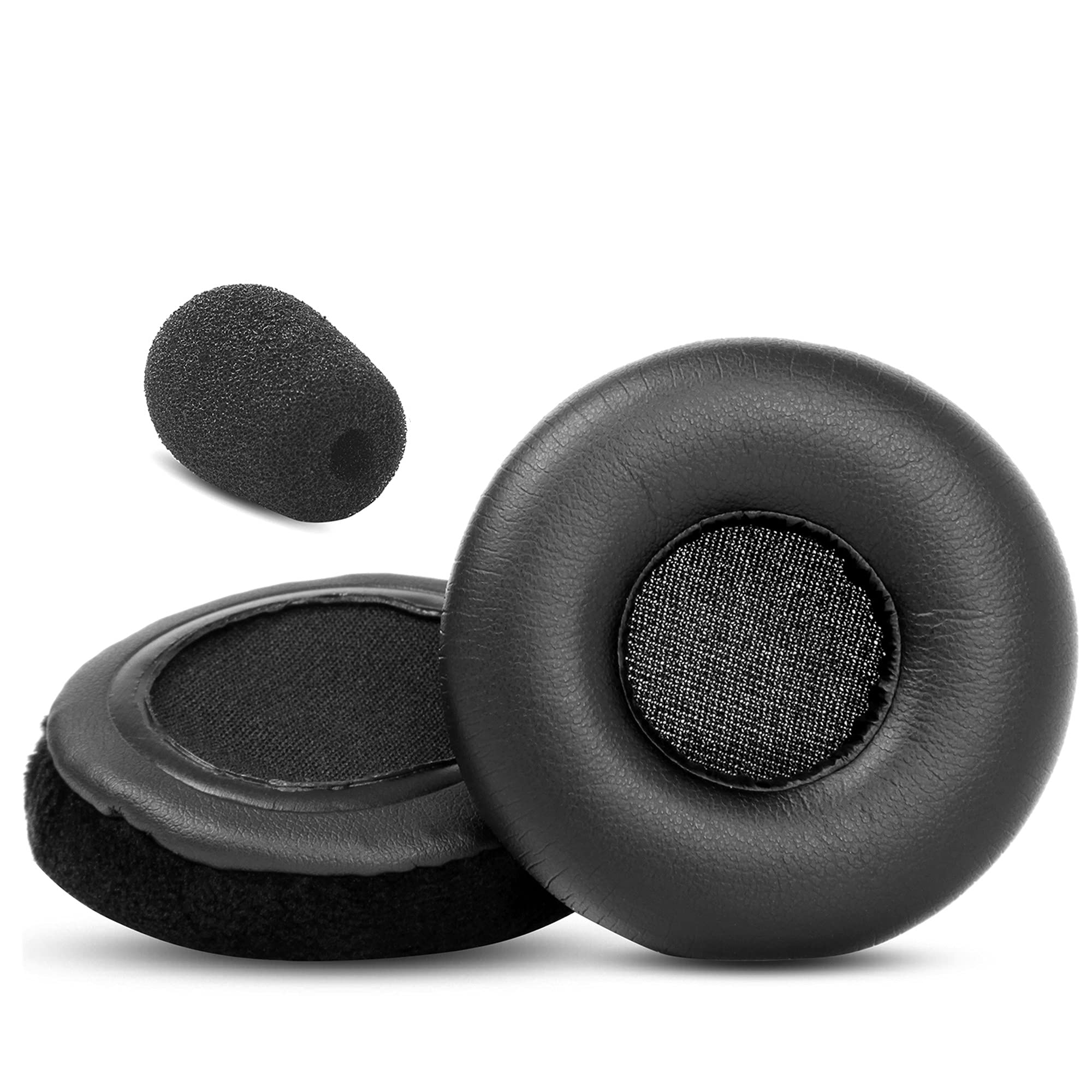 Replacement Earpads Ear Cushions for VXI BlueParrott B250-XTS 204123 B250-XT & Telex Airman 750 760 Headset - Comfortable Noise-Reducing Ear Cup Parts for Truckers, Call Centers & Office Use