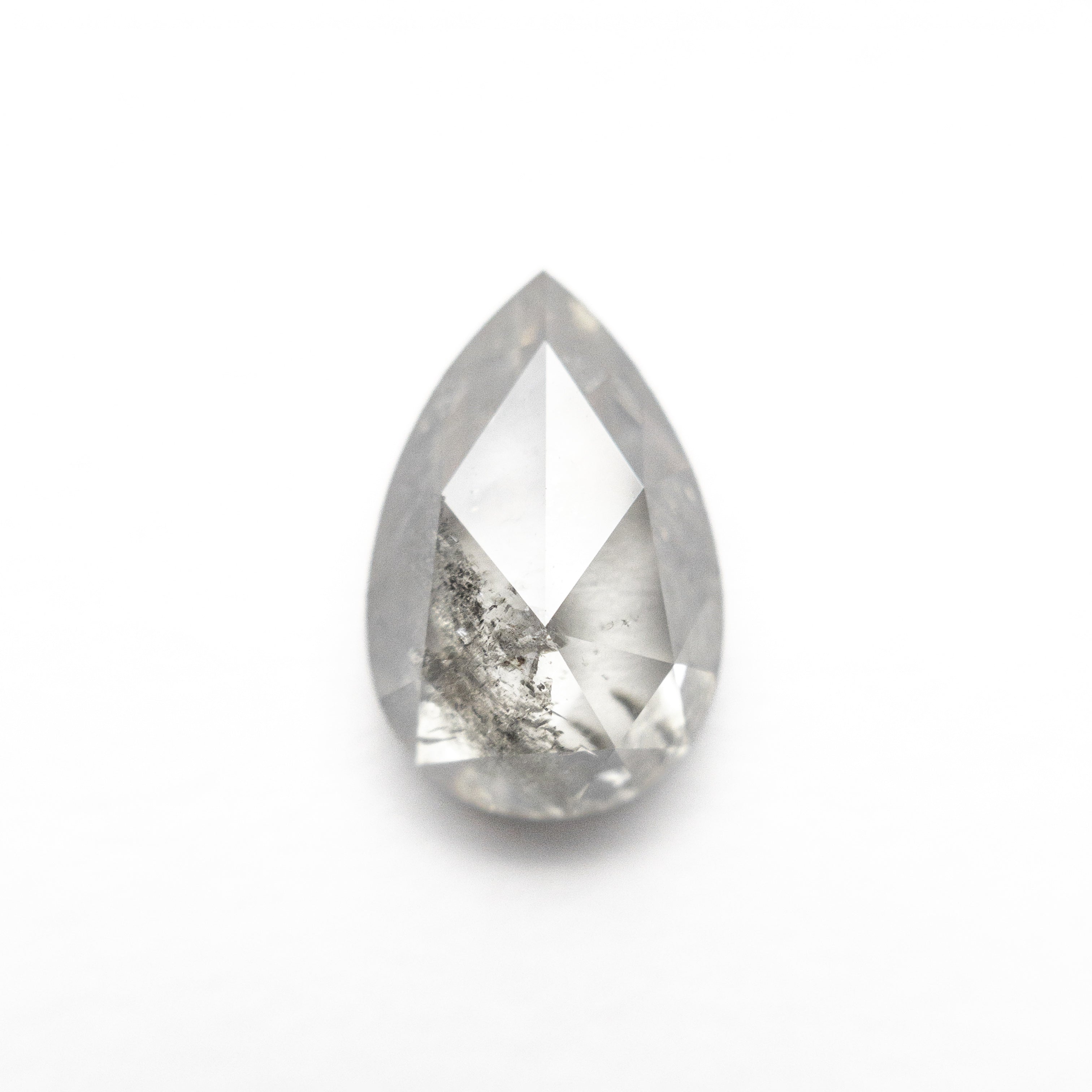2.41ct Natural Pear Cut Diamond - 10.01x6.60x4.45mm Double Cut Loose Gemstone for Engagement Rings & Jewelry Making
