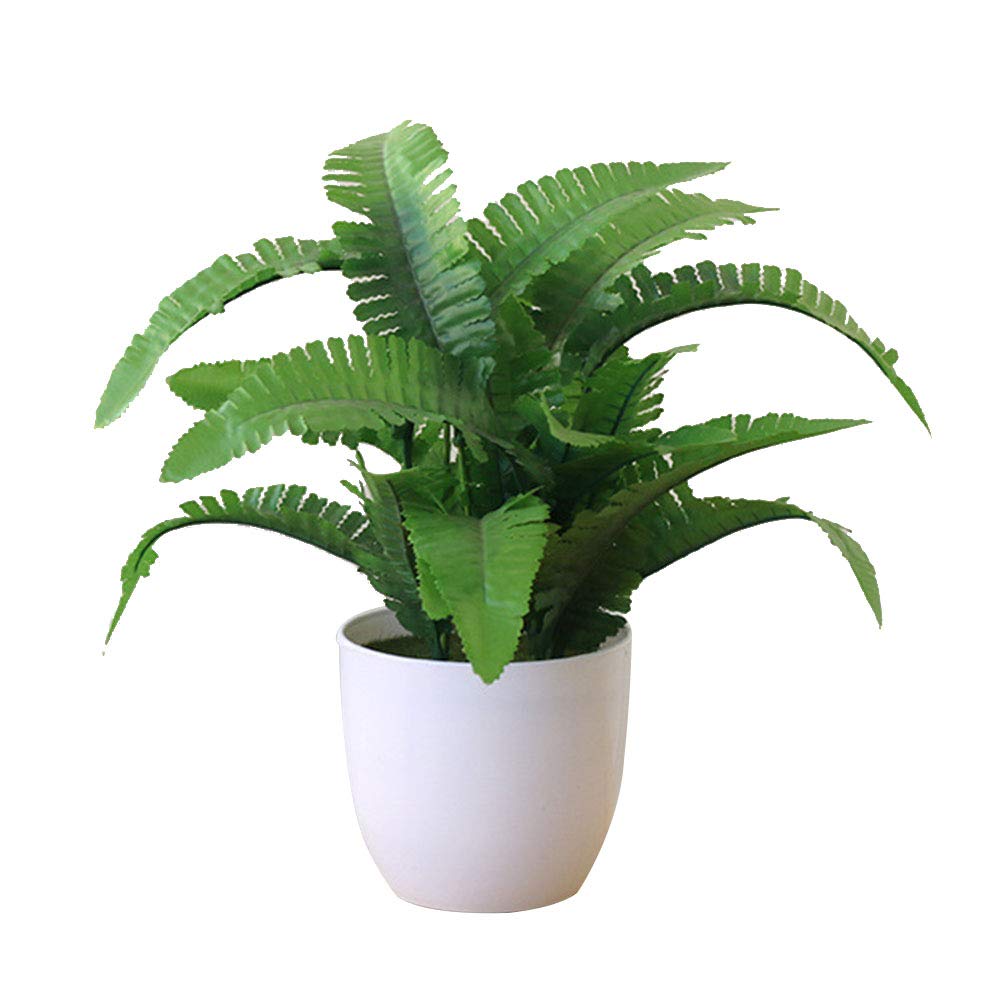 LOadSEcr Artificial Potted Plant - Realistic Plastic Foliage for Home & Office Decor | Perfect for Desktop, Bathroom, Party & Mall Display | Low Maintenance Indoor Greenery