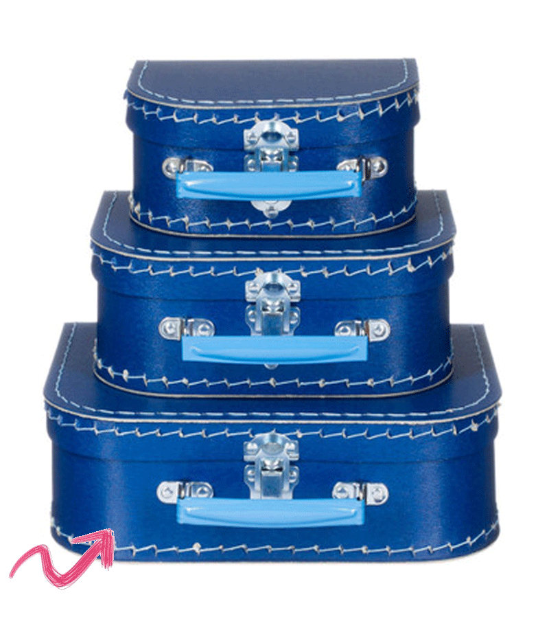 Dark Blue with Light Blue Handle