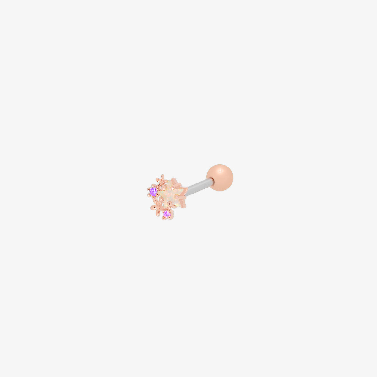 18k rose gold plated