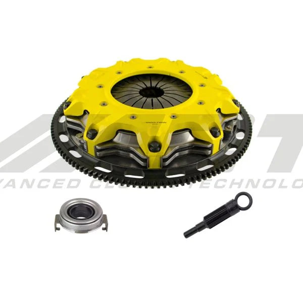 ACT ModTwin 225 HD Twin Plate Clutch Kit for 2006-2014 Subaru WRX - High Performance Clutch for Racing & Daily Driving