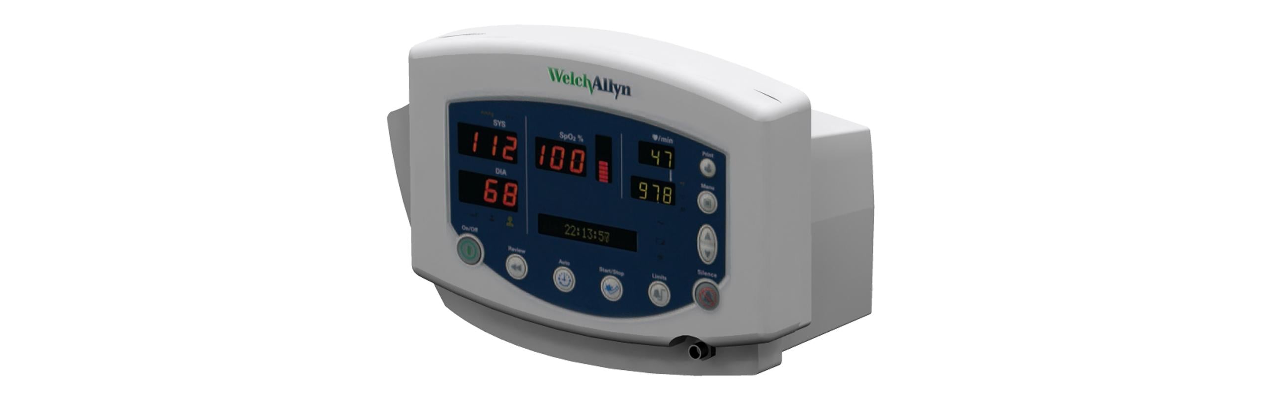Welch Allyn 300 Series Vital Signs Monitor - Accurate Blood Pressure, Pulse & Temperature Measurement for Hospitals & Clinics | Medical Equipment for Patient Monitoring & Health Checkups