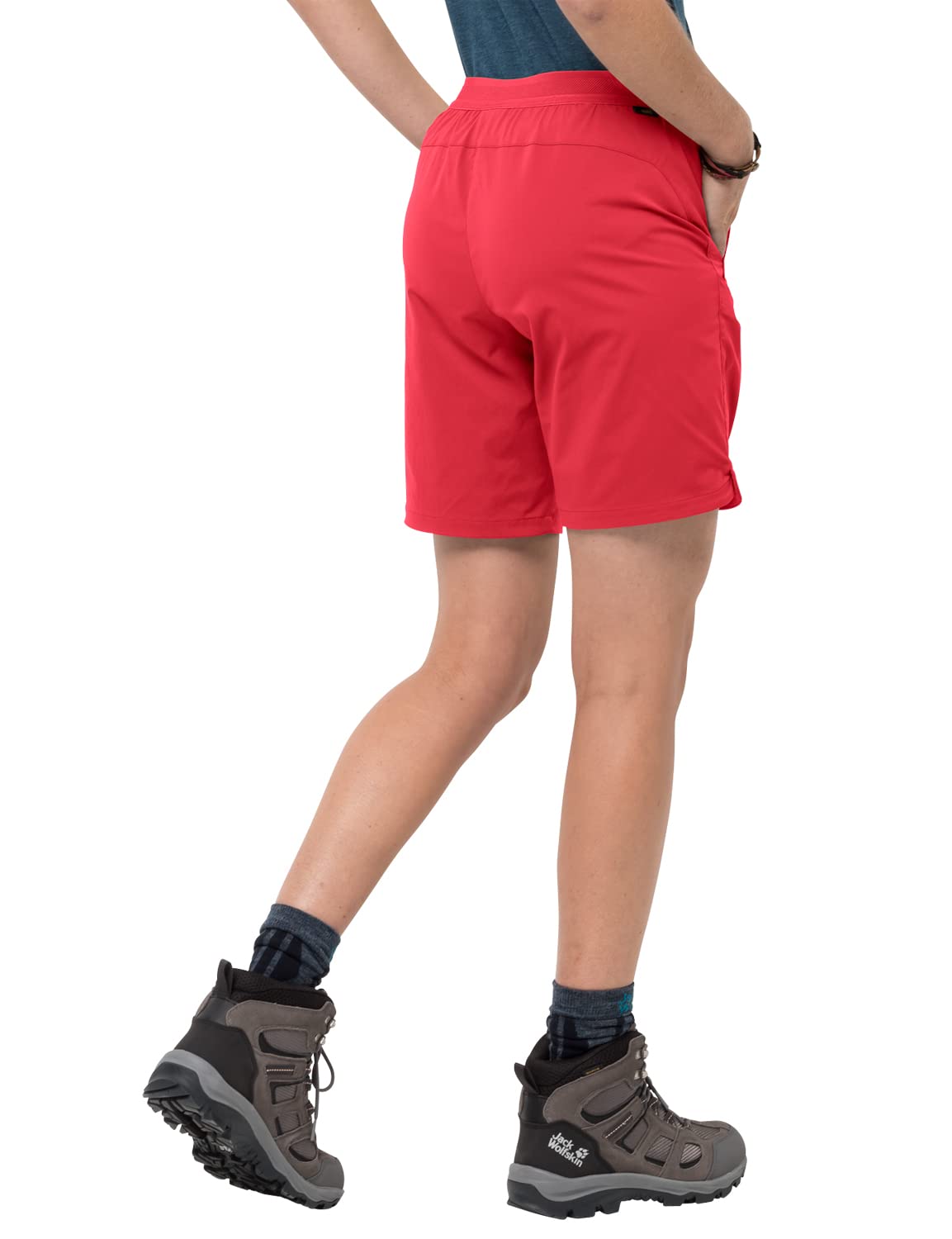 Jack Wolfskin Women's Hilltop Trail Shorts - Lightweight Hiking Shorts for Outdoor Adventures & Travel