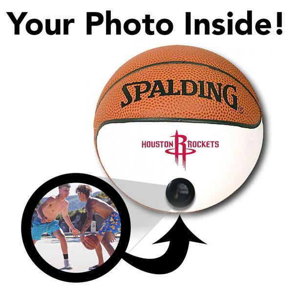 Official NBA Rockets Miniature Basketball - Collectible Toy for Fans, Kids & Decor - Perfect for Gifts, Sports Memorabilia & Home Display