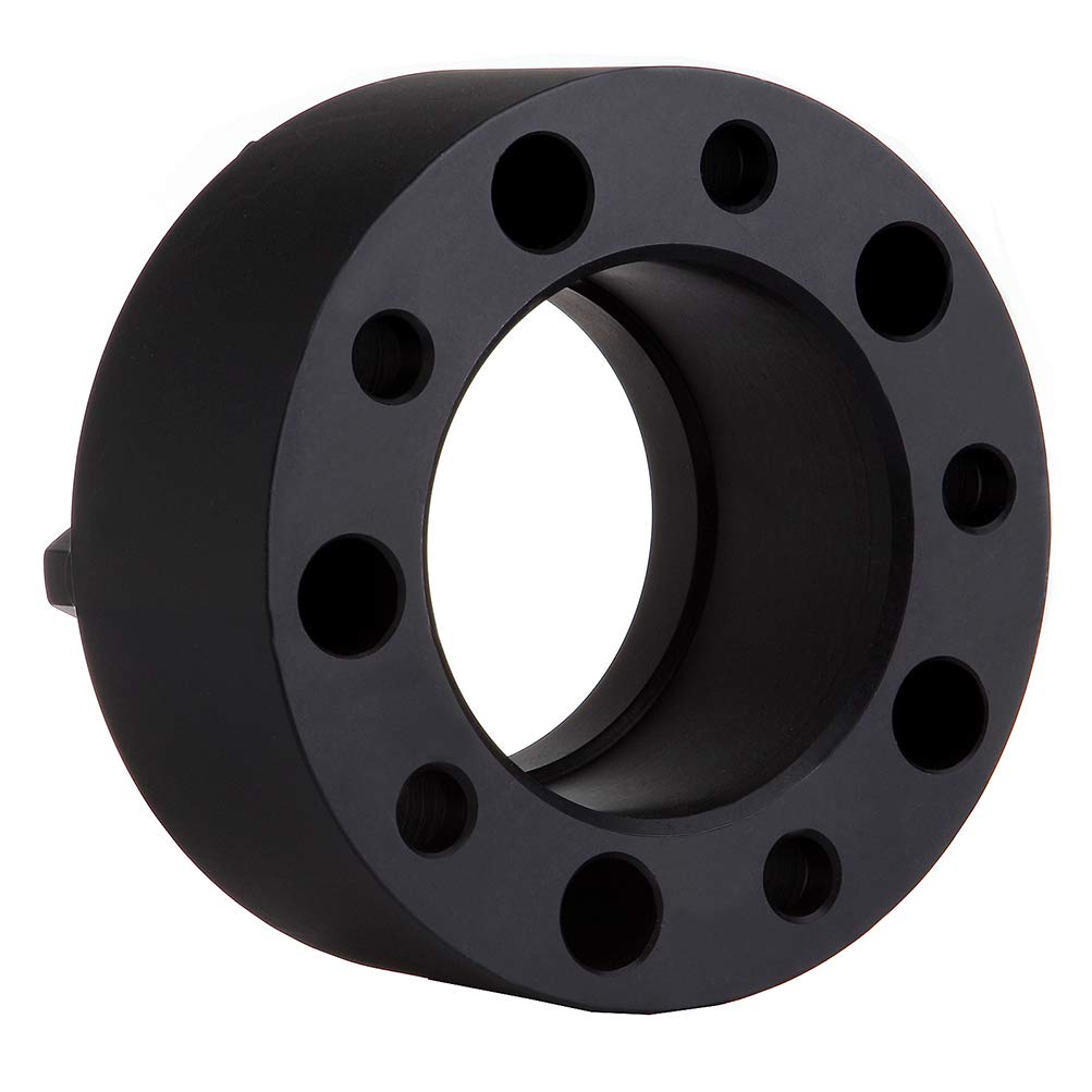 4Pcs Black Wheel Spacers 3 Inch 5x150 (5x5.9) 14x1.5 110mm Hubcentric - Compatible with Toyota Sequoia 2008-2016 & Tundra 2007-2016 - Enhance Stance & Clearance for Off-Roading & Custom Wheels