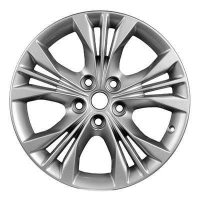 18-Inch Chevy Impala OEM Silver Wheel Rim ALY05710 (2014-2015 Model) - Perfect Replacement for 23105066 - Ideal for Car Upgrades & Road Trips