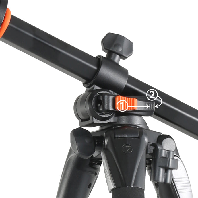 ALTA PRO 263AGH Professional Aluminum Tripod with Pistol Grip Ball Head - Perfect for Photography, Videography & Outdoor Shooting