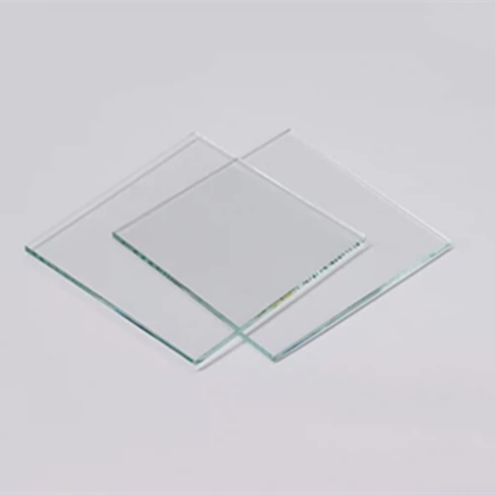 Premium Laboratory Glass Substrate - Soda Lime Silica Glass 1.1mm Thick - 10x10mm to 50x50mm Size Options (800pcs 10x10mm) - Ideal for Microscope Slides, Lab Experiments & Scientific Research