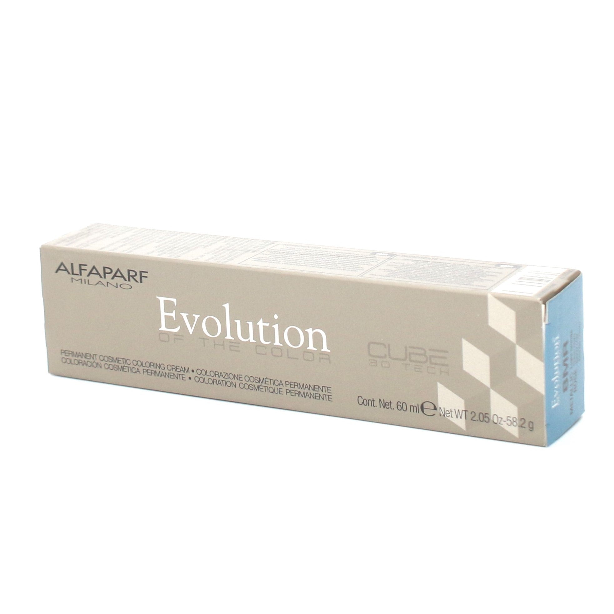 Alfaparf Evolution Of The Color Cube Permanent Hair Color Cream - Metallics Collection (2.05 oz) | Long-Lasting Vibrant Hair Dye for Salon-Quality Results at Home | Perfect for Brunettes, Blondes & Fashion-Forward Styles