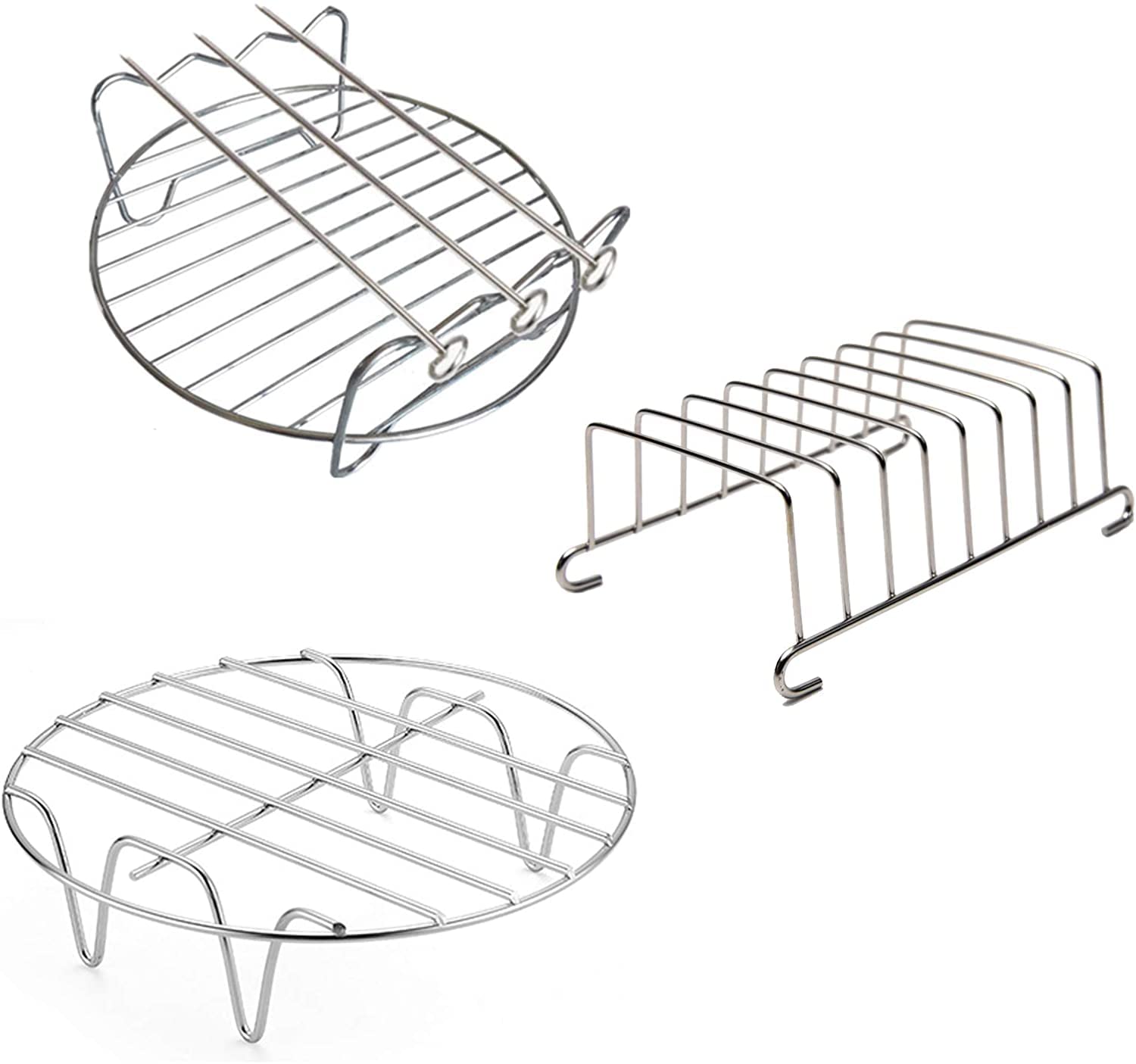 3-Piece Air Fryer Rack Set - 6