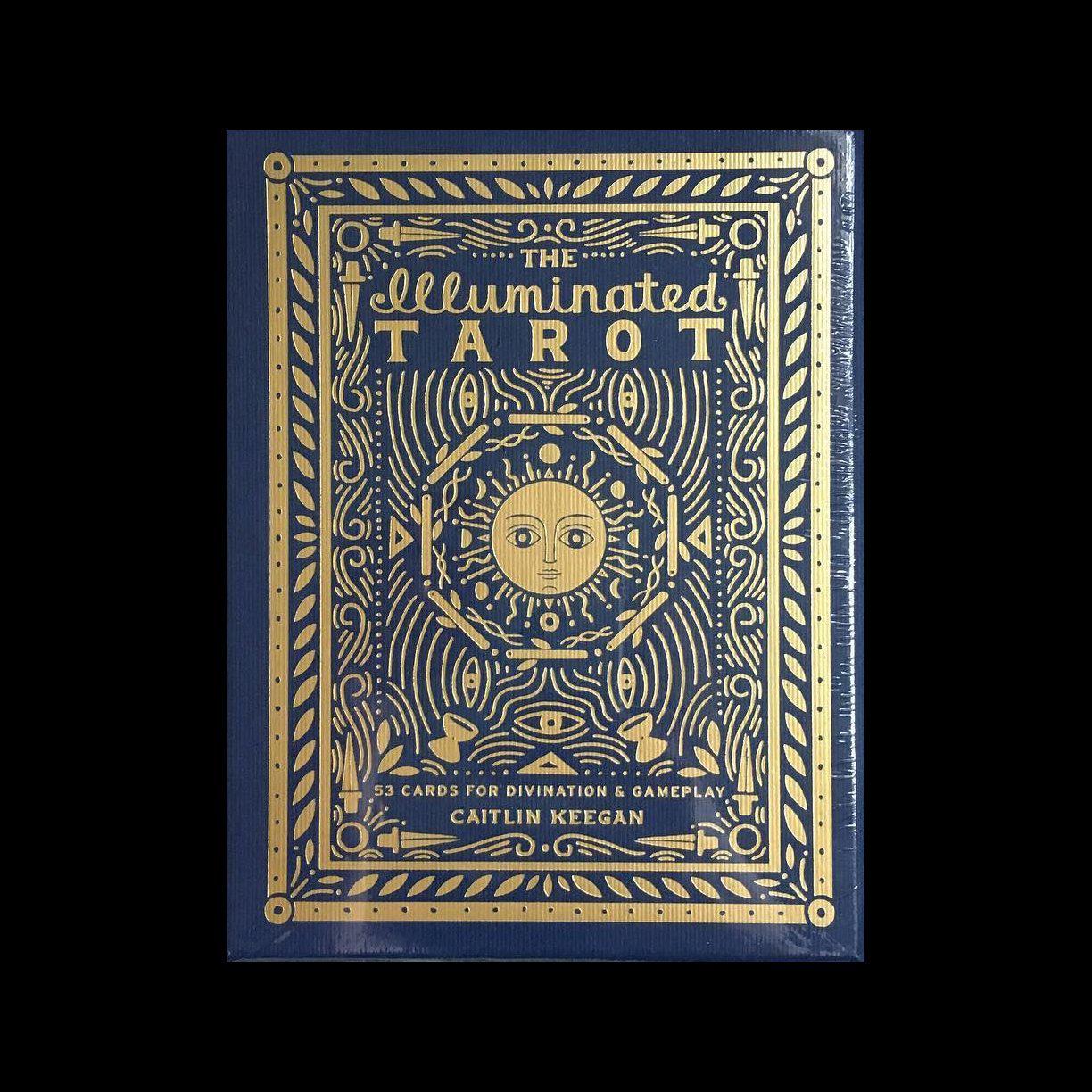 Illuminated Tarot Cards - 53-Piece Divination Deck for Fortune Telling & Gameplay - Perfect for Meditation, Spiritual Guidance & Party Games