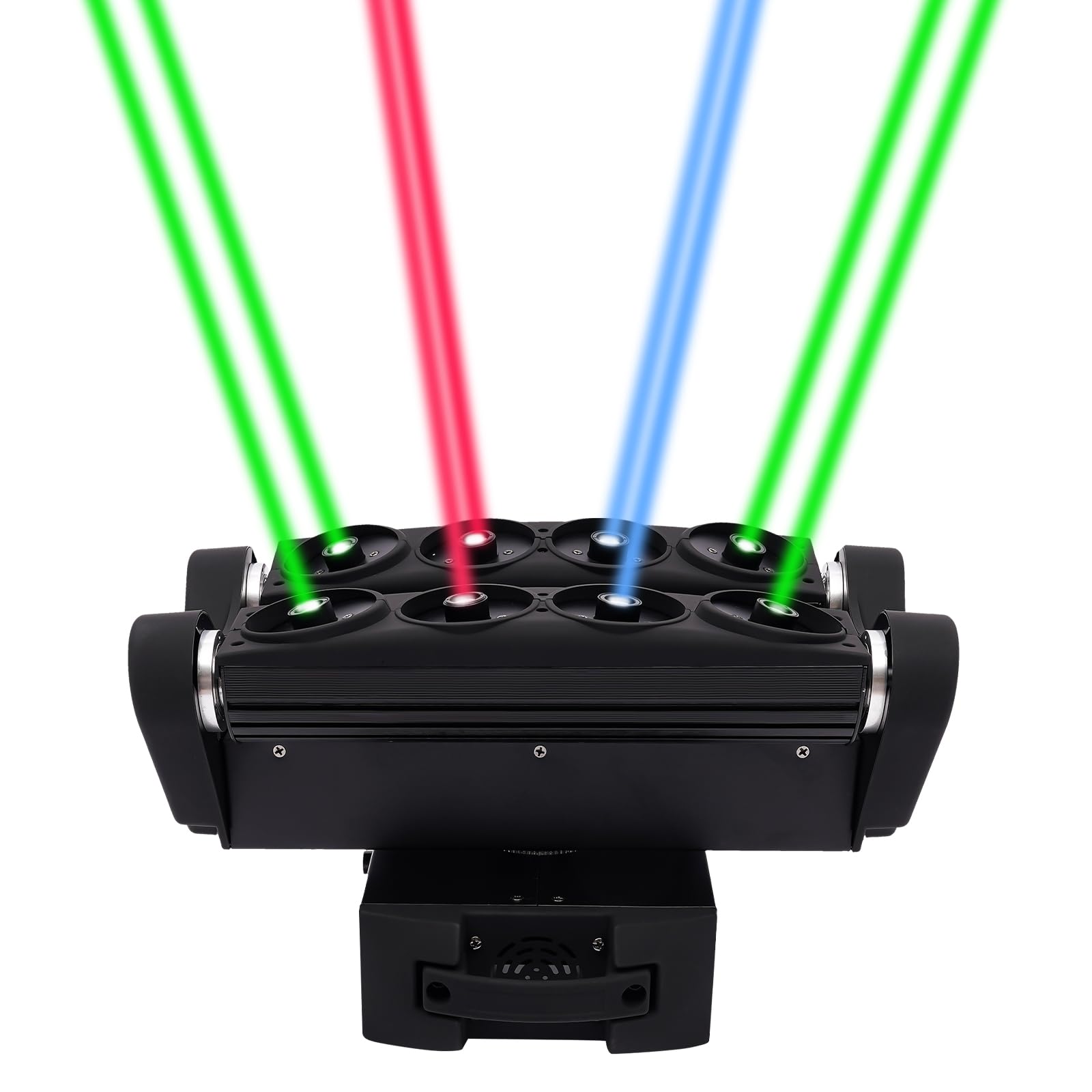 RGB DMX Moving Head Beam Light - 8 Eye Bar Light for DJ, KTV, Club & Stage - Sound Activated Party Lighting (110V) | Perfect for Weddings, Concerts, Festivals & Nightclub Events