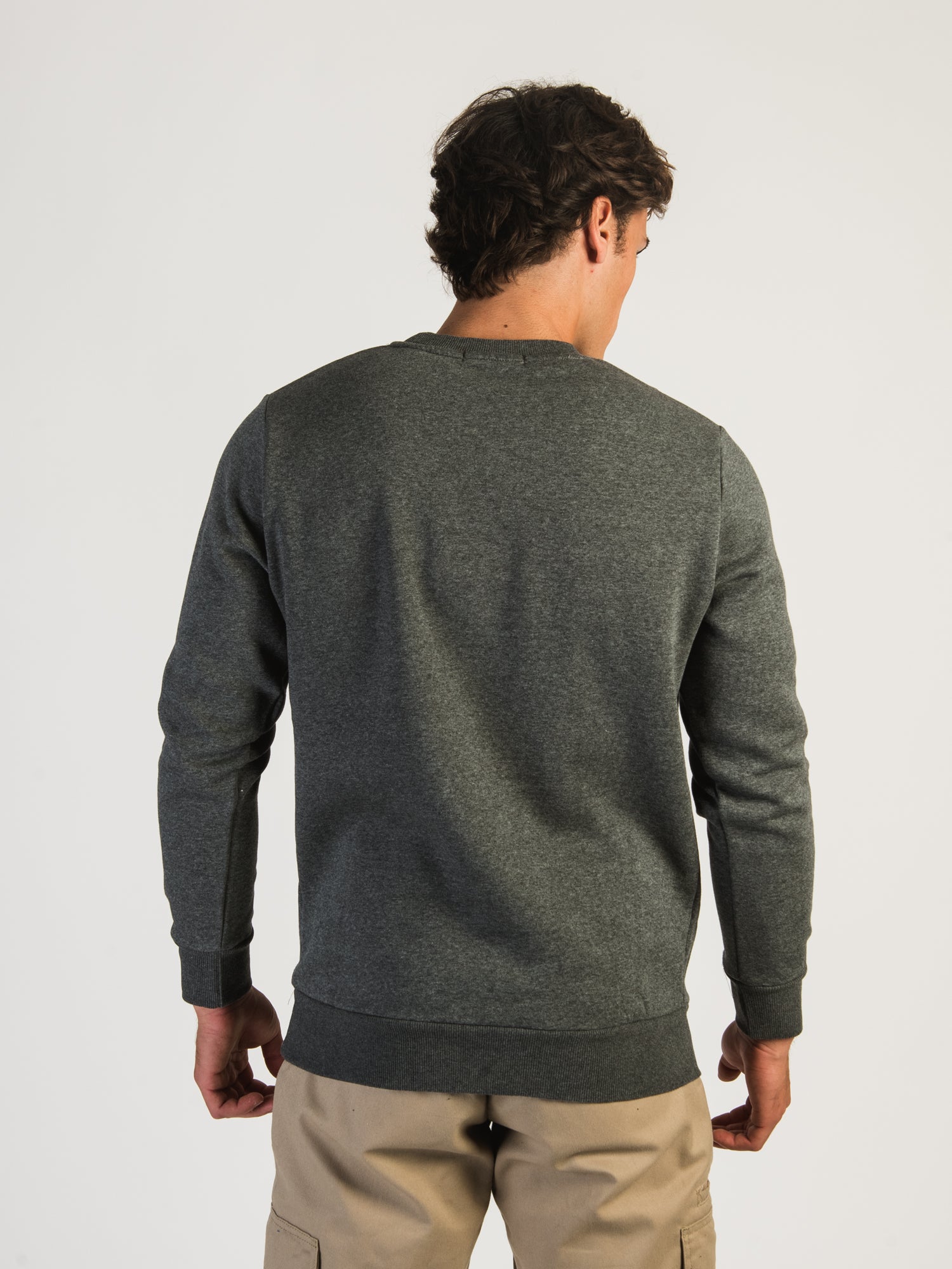 Crooks & Castles Embroidered Logo Crewneck Sweatshirt - Men's Casual Pullover for Streetwear & Urban Fashion | Clearance Sale