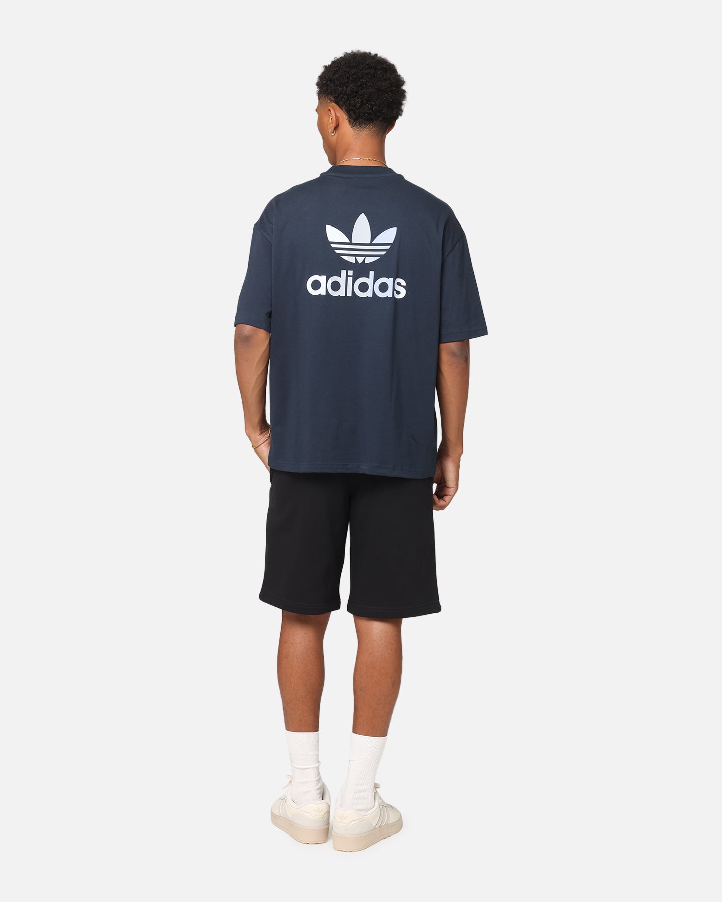 Adidas Men's Graphic T-Shirt - Aurora Ink & Blue Spark Design - Casual Streetwear for Everyday Wear & Gym Workouts