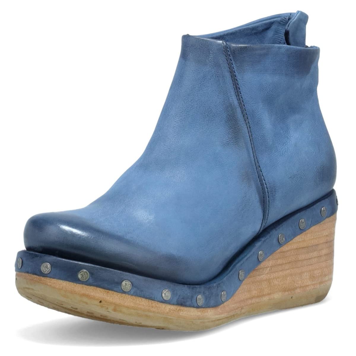 A.S.98 Savina Women's Fashion Wedge Booties - Comfortable Ankle Boots for Casual Outfits & Fall Winter Style