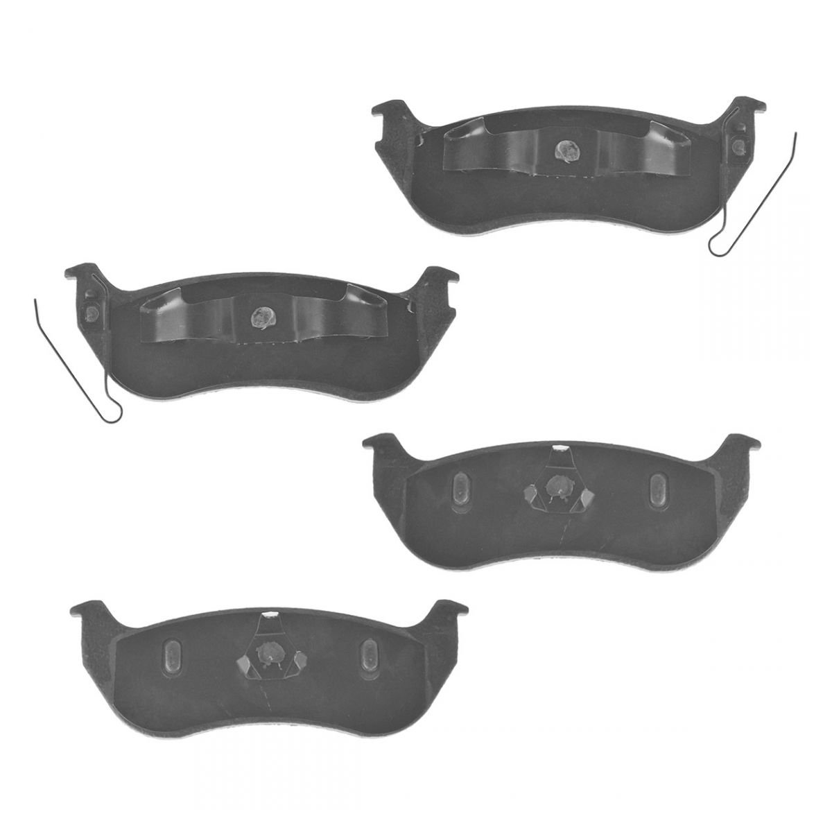 High-Performance Ceramic Brake Pads & Rotors Kit - Front & Rear G-Coated Set for 2003-2006 Jeep Wrangler - Perfect for Off-Roading & Daily Driving