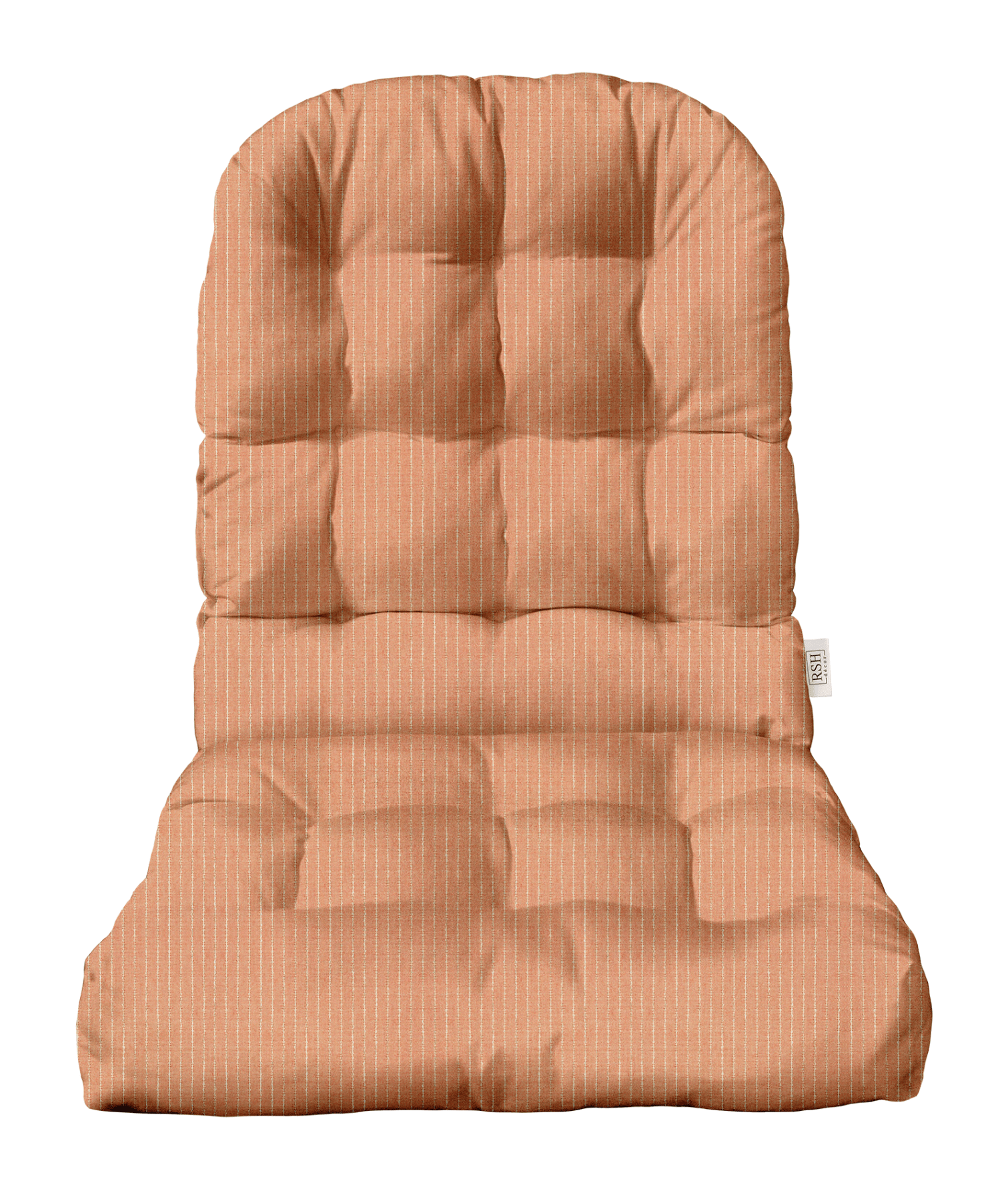 Sunbrella Designer Fusion Trail Tufted Adirondack Chair Cushion - Water-Resistant Outdoor Patio Furniture Cushion for Deck, Poolside & Garden Relaxation