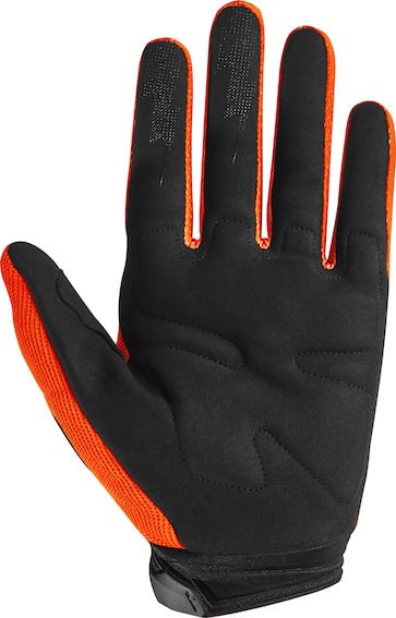 Fox Racing Dirtpaw Race MTB Glove - Youth Size, Flo Orange Color - Durable Mountain Biking Gloves for Kids - Perfect for Trail Riding, BMX & Off-Road Cycling Adventures