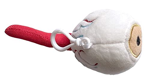 Giantmicrobes Eye Plush Keychain - Cute Stuffed Eyeball Toy for Eye Doctors, Optometrists & Ophthalmologists | Fun Gift for Opticians & Ophthalmic Technicians | Perfect for Medical Students, White Coat Ceremonies & Office Decor