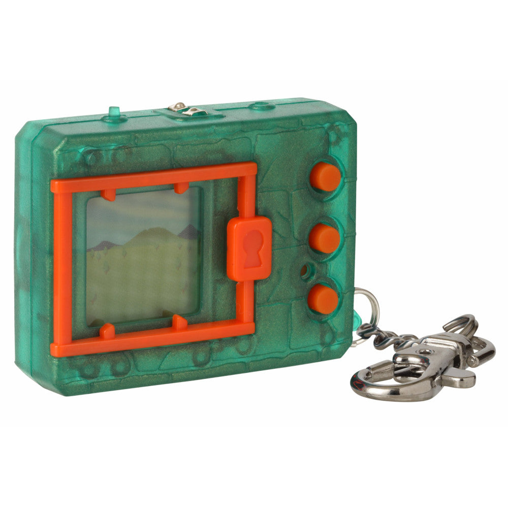 Bandai Original Digimon Digivice Virtual Pet Toy - Translucent Green Color for Kids & Collectors | Perfect for Role Play, Gaming, and Anime Enthusiasts