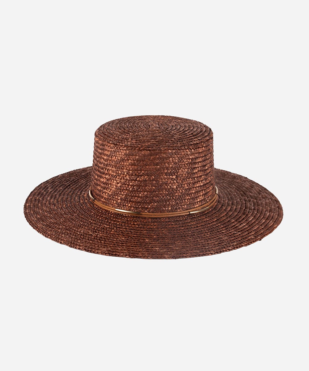 Stylish Capri Short Brim Boater Straw Hat for Women - Summer Beach Vacation, Garden Party & Outdoor Fashion Accessory