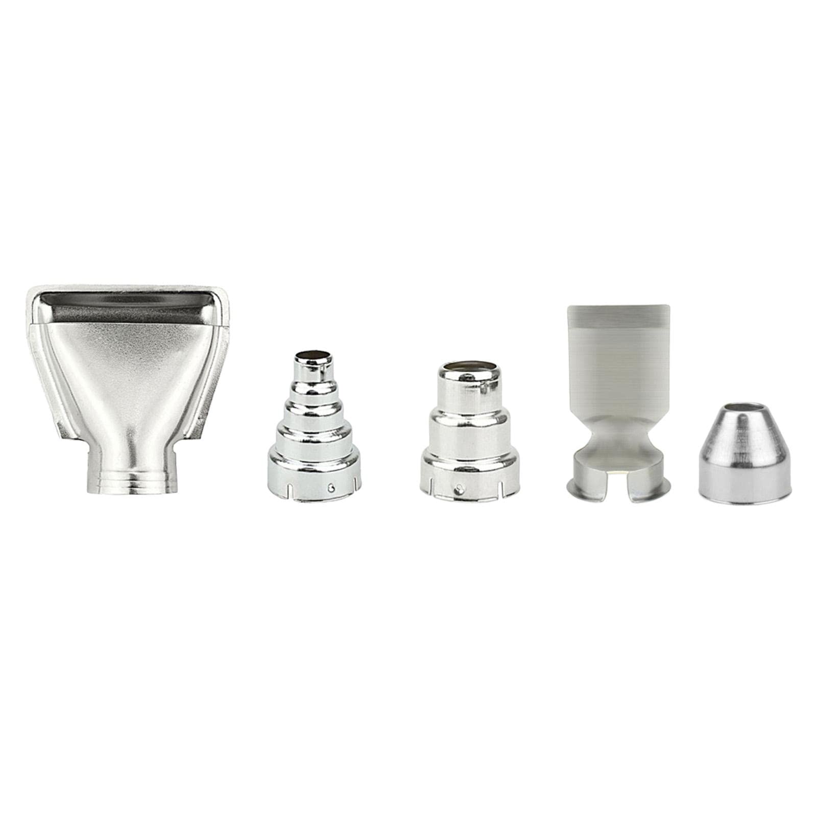 5-Piece Heat Nozzle Kit - 35mm Hot Air Attachments for Soldering Station | Precision Repair Tools for Electronics, Jewelry & DIY Projects