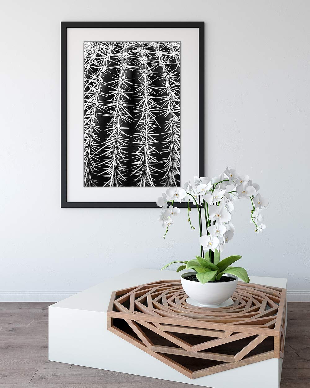 Stunning Saguaro Cactus Photography Print - Southwest Arizona Desert Landscape Wall Art for Home & Office Decor | Nature Canvas Wall Decor Perfect for Living Room, Bedroom or Office Spaces