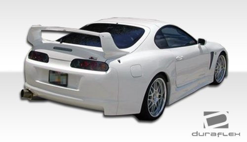 Duraflex TD3000 Wide Body Side Skirts for 1993-1998 Toyota Supra MK4 - 2 Piece Polyurethane Body Kit - Enhance Style & Aerodynamics for Street Racing & Car Shows