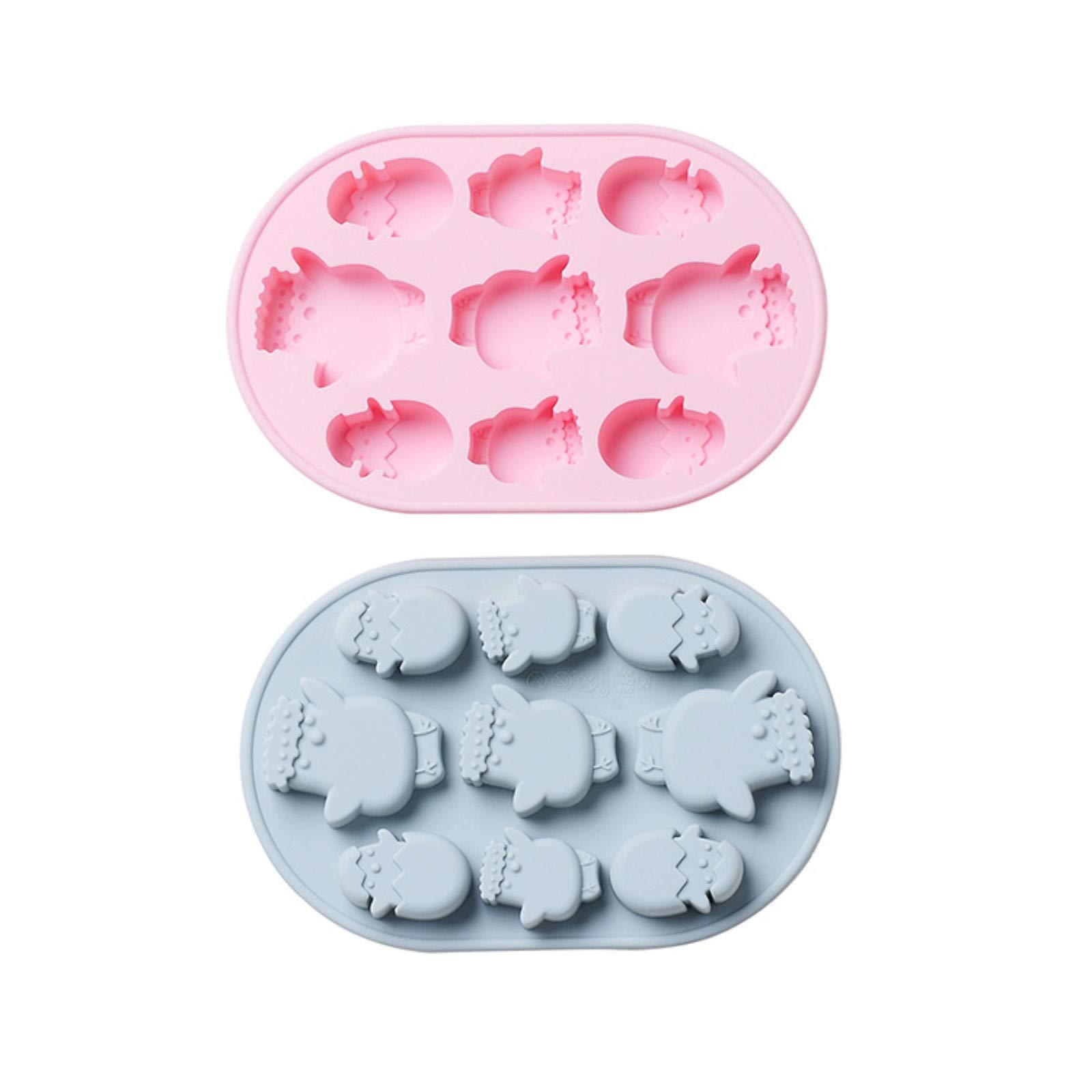 Premium Silicone Chocolate Candy Molds - 6-Piece Baking Set for Cakes, Brownies & Desserts | Non-Stick, BPA-Free & Reusable | Perfect for Birthday Parties, Holiday Baking & DIY Treats